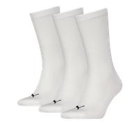 Socken PUMA "PUMA UNISEX CUSHIONED NEXT CREW 3P", Herren, Gr. 43-46, weiß, Baumwollmischung, normal, Socken Socken, mit Zonenpolsterung für zusätzlichen Komfort (21403430-43) weiß
