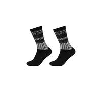 Socken S.OLIVER "2er Pack", Herren, Gr. 39-42, schwarz (schwarz mix), 67% Polyester, 30% Baumwolle, 3% Elasthan, mehrfarbig, Socken Socken (22385225-39) schwarz mix