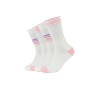 Socken S.OLIVER "4er Pack", Herren, Gr. 39-42, almond blossom, 66% Baumwolle, 28% Polyester, 5% Elastodien, 1% Elasthan, gestreift, Socken Socken (38488551-39) almond blossom