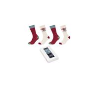 Socken S.OLIVER "4er Pack", Herren, Gr. 41-46, braun (birch melange), 75% Baumwolle, 23% Polyamid, 2% Elasthan, gemustert, Socken Socken (49290243-41) birch melange