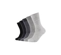 Socken S.OLIVER "5er Pack", Damen, Gr. 39-42, schwarz mix, 57% Baumwolle, 39% Polyester, 3% Polyamid, 1% Elasthan, uni, Socken Socken (52721233-39) schwarz mix