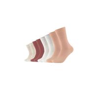 s.Oliver Unisex Socken Herren und Damen Formbeständig und langlebig Baumwolle weicher Bund 8er Pack 39/42 pink sand