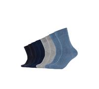 s.Oliver Unisex Socken Herren und Damen Formbeständig und langlebig Baumwolle weicher Bund 8er Pack 43/46 stone mix