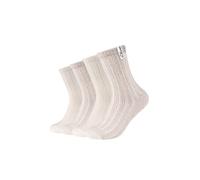 Socken S.OLIVER, Damen, Gr. 35-38, beige (sanftes weiß melange), Obermaterial: 98% Polyester, 2% Elasthan, Socken Socken (74540805-35) sanftes weiß melange