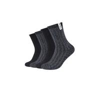Socken S.OLIVER, Damen, Gr. 39-42, grau (schwarz), Obermaterial: 98% Polyester, 2% Elasthan, Socken Socken (36143312-39) schwarz