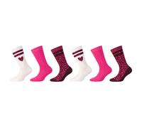Socken S.OLIVER, Mädchen, Gr. 35-38, Sockengröße, malaga, Obermaterial: 63% Baumwolle, 35% Polyamid, 2% Elasthan, Socken Socken, für Kinder, mit verstärkter Ferse und Spitze, OCS-zertifiziert (6562811