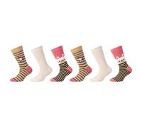 Socken S.OLIVER, Mädchen, Gr. 35-38, Sockengröße, mauveglow, Obermaterial: 63% Baumwolle, 35% Polyamid, 2% Elasthan, Socken Socken, für Kinder, mit verstärkter Ferse und Spitze, OCS-zertifiziert (4334