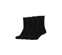 Socken S.OLIVER "Socken 4er Pack" Gr. 35/38, schwarz (black) Damen Socken (50058706-35) black