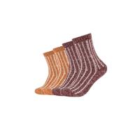 Socken S.OLIVER "Socken 4er Pack", Herren, Gr. 35/38, rot (syrah), 69% Polyester 29% Polyester 2% Elasthan, meliert, Socken Socken (10885017-35) syrah