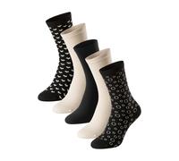 Schiesser Damensocken Stay Fresh 5er-Pack Mehrfarbig Bluebird Größe 35/38