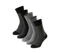 Socken SCHIESSER "Bluebird", Herren, Gr. 43-46, 910, sonstiges, Baumwollmischung, Socken, druckfreier Bund, Fersen und Zehen handgekettelt, Cotton-Mix (10025918-43) 910, sonstiges