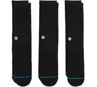 Stance Icon Socken 3 Paare EU 38-42 Black