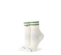 Stance Damen Roll Cuff Quarter Socken (Größe 38 , weiss)