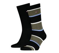 Socken TOMMY HILFIGER, Herren, Gr. 39-42, schwarz, Obermaterial: 68% Baumwolle, 29% Polyamid, 3% sonstige Fasern, Socken Socken (68089964-39) schwarz