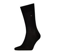 Socken TOMMY HILFIGER "TH MEN SOCK 1P PREMIUM SILK CASHMERE", Herren, Gr. 47-48, schwarz, Obermaterial: 49% Baumwolle, 26% Polyamid, 14% Elasthan, 11% Seide, Socken Socken (60552117-47) schwarz
