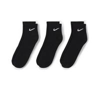socken unisex nike everyday cushioned schwarz