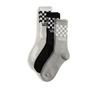 Vans Classic Check Crew Logo, Black/White, L, schwarz/weiß, L
