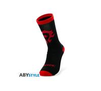 ABYSTYLE - World of Warcraft - Socken - Horde - Schwarz und Rot - eine Größe