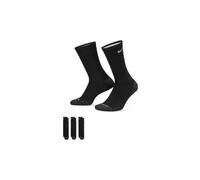 socken x3 unisex nike everyday max cushion crew 3 paar schwarz 34-38