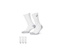 socken x3 unisex nike everyday max cushion crew 3 paar weis 34-38