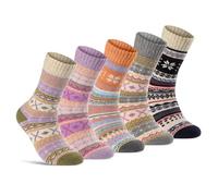 sockenkauf24 5 Paar Wollsocken Damen & Herren Wintersocken weich & warm 37902 (43-46) WP