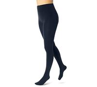 sockenkauf24 Damen THERMO Strumpfhose mit Innenfleece extra warm Winter Strumpfhose (40/42, Navy) WP