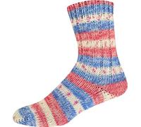 ONline Garne Sockenwolle Sort. 384 Merino Color, 6-fädig, 75% Schurwolle (Merino superwash) 25% Polyamid, 150g/375m, Nadelstärke 3-4, Waschbar 40° (3163)