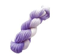 Sockenwolle handgefärbt 100 g ca 420 m 75% Wolle/25% Polyamid lila