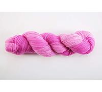 Sockenwolle handgefärbt 100 g ca 420 m 75% Wolle/25% Polyamid - lila, purple, violett