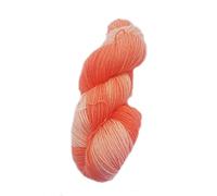 Sockenwolle handgefärbt 6fädig 150 g ca 420 m 75% Wolle/25% Polyamid - scarlet