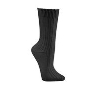 SOCKS 4 Fun Bio-Baumwollsocken schwarz 100% im 3er Pack 35-38