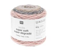 Socks Super Soft Super Farbverlauf, 4 Fäden Rico Design