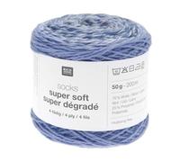 Socks Super Soft Super Farbverlauf, 4 Fäden Rico Design