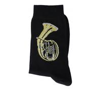Socks with woven in tenor horn - Sockengrößen: 43-45