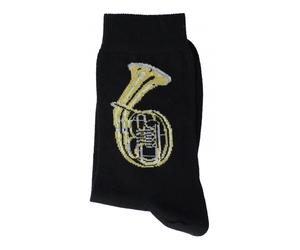 Socks with woven in tenor horn - Sockengrößen: 43-45