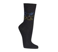 Socks4Fun Damen Jungen Herren Funsocken (2 Paar) 42-47 Peace/Frieden