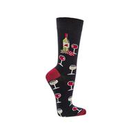 Socks4Fun Damen Jungen Herren Spaßsocken (2 Paar) 42-47 Wein