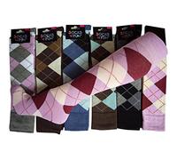 Socks4Fun KNIESTRÜMPFE (6 Paar) REITSTRÜMPFE IN 6 VERSCHIEDENEN FARBEN 35-38