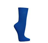 Socks4Fun Socken (3 Paar) aus 100% reiner Bio Baumwolle I GOTS-zertifiziert I Völlig ohne Schadstoffe hergestellt 35/38 blau