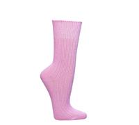 Socks4Fun Socken (3 Paar) aus 100% reiner Bio Baumwolle I GOTS-zertifiziert I Völlig ohne Schadstoffe hergestellt 39/42 pink