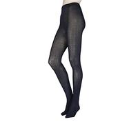 SockShop Damen 1 Paar Plain Bamboo Strumpfhosen Medium/Large Marine