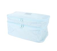 Socobeta Wasserdichter Nass- und Trockenbeutel aus Oxford-Stoff mit Zweilagigem Design für Fitnessstudio, Fitness, Reisen, Leichter, Tragbarer Schwimm-Nassbeutel für Badeanzüge, 24,9 X 15,9 X 16 cm