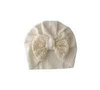 sodeber 0-12m Baby Winter Turban Spitze Prinzessin Ohr Schutz Kappe Infant Mädchen Motorhaube Neugeborenen