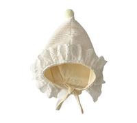 sodeber 0-12m Baby Winter Turban Spitze Prinzessin Ohr Schutz Kappe Infant Mädchen Motorhaube Neugeborenen