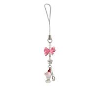 sodeber Eiscreme Mobile Anhänger Ornament, Lustiger Eiscreme Handy Ornament, Schicker Perlenanhänger Für Modische