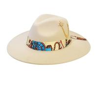 sodeber Homburg Exotische Mode, Geschenke Für Freund, Breite Krempe, Unisex Kleidung Für Versammlungen, Foto