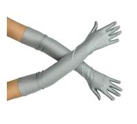 sodeber Satinierte Handschuhe Für Damen, Formelle Anlässe, 1920er Jahre, Zeremonielle Ellenbogen Abendparty