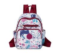 SODOLLEE Rucksack Damen Mode Daypacks Mädchen Schulrucksack Frauen Klein Beiläufig Tagesrucksack Wasserdichtes Nylon Backpack für Campus Reise Camping Mehrfarbig C