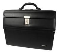 Soennecken Pilotenkoffer Dresden 5173 Teleskopstiel Lederimitat sw