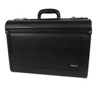 Soennecken Pilotenkoffer Rostock 5172 Lederimitat schwarz